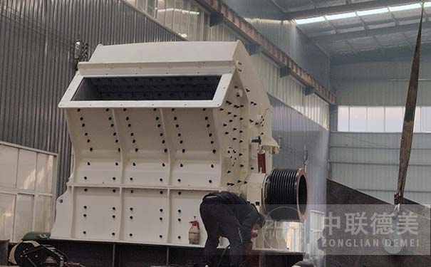 貴州反擊式破碎機現場視頻圖片