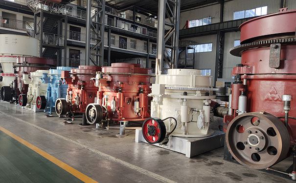 陜西圓錐破碎機現場視頻圖片