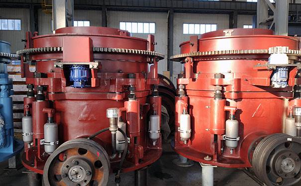 安徽圓錐破碎機現場視頻圖片